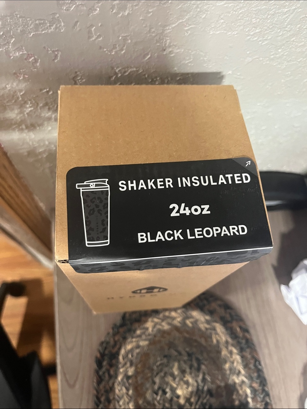 HydroJug 24oz Shaker - Black Leopard